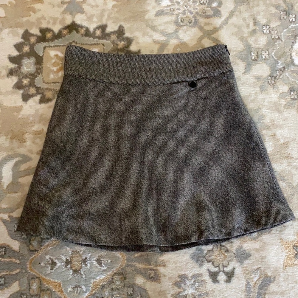 Black and white skirt